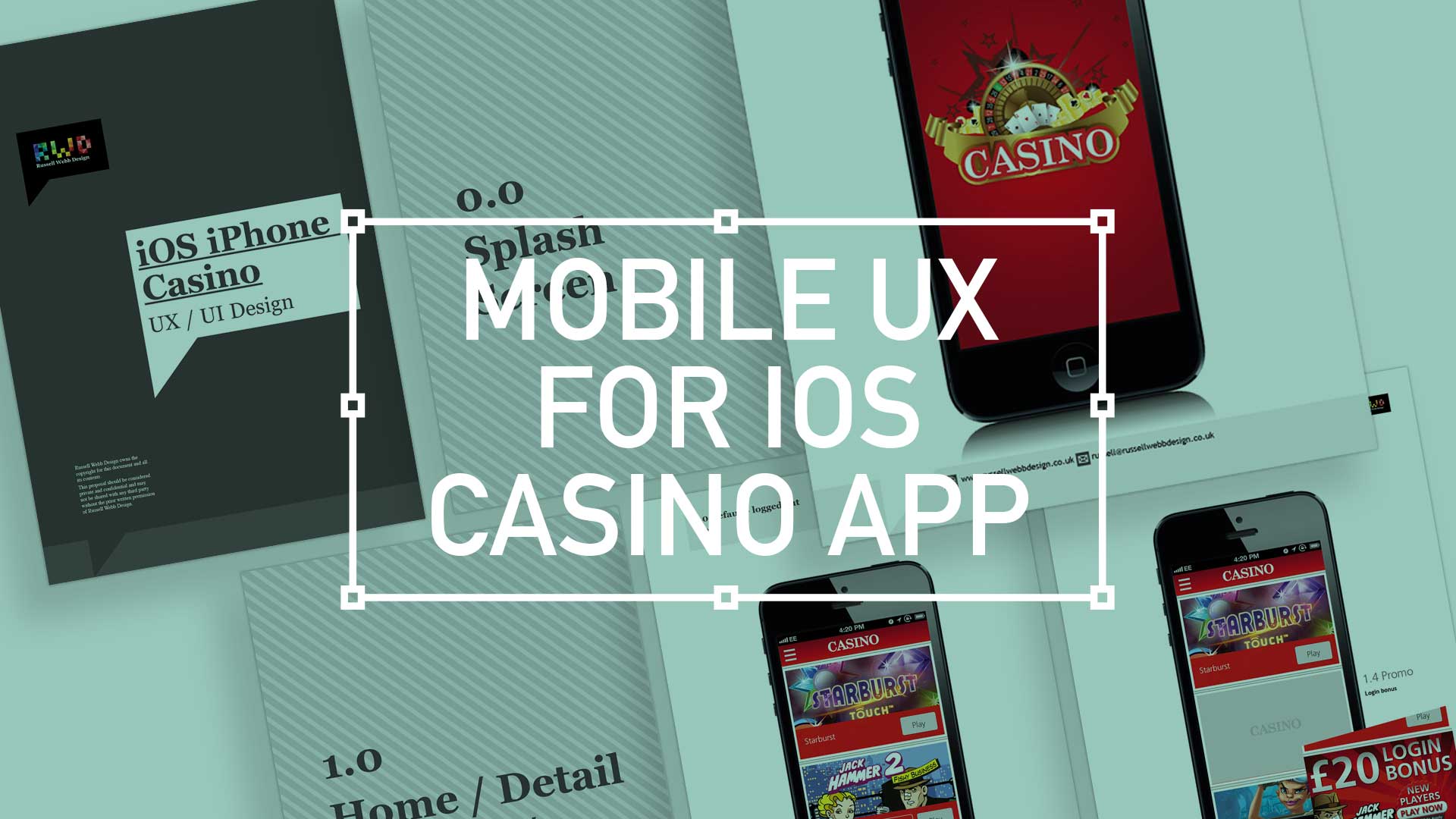 Mobile UX for a iOS Casino App