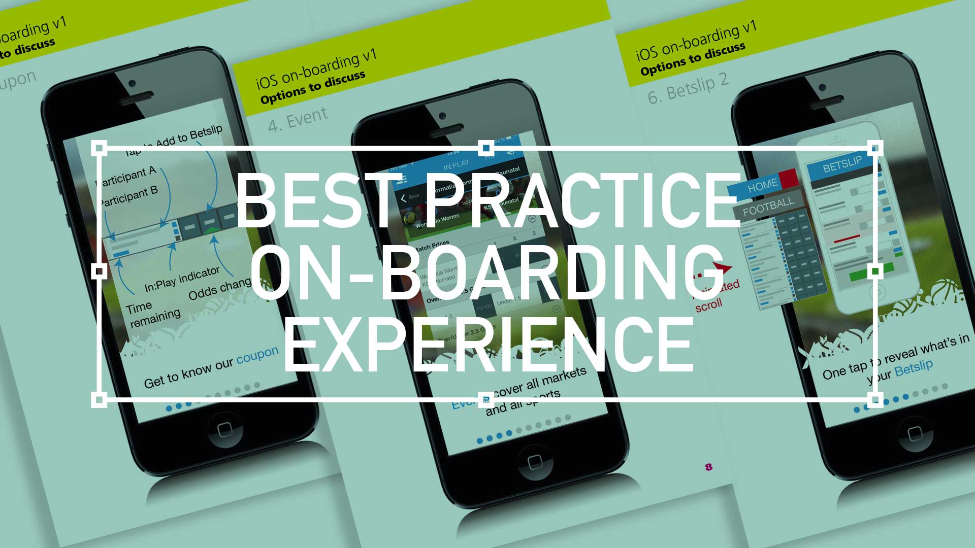 Best practice for your on-boarding experience