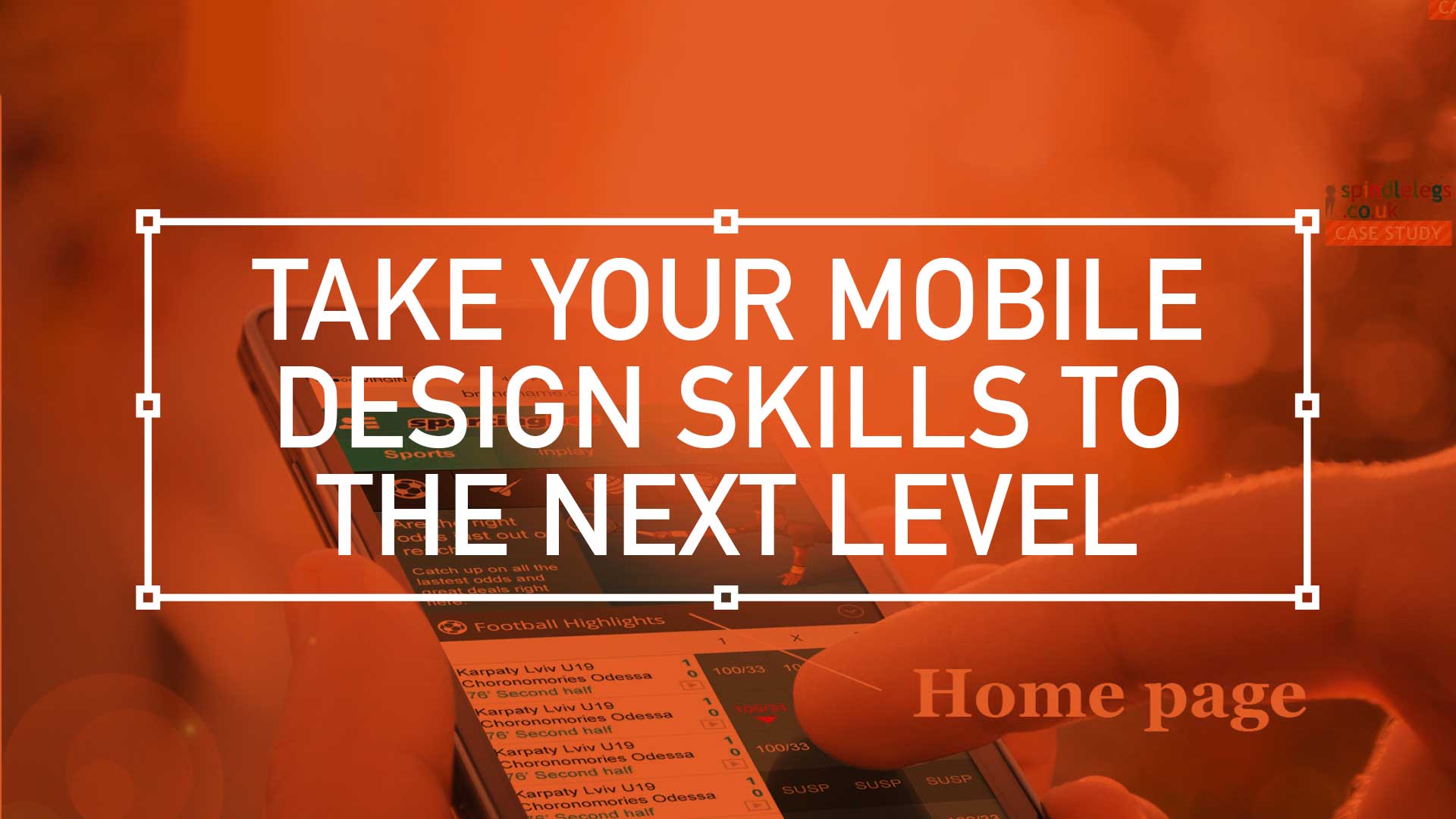 Take your mobile design skills to the next level