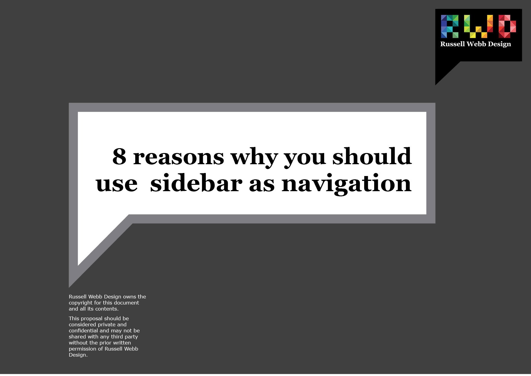 8 reasons why you should use sidebar as navigation