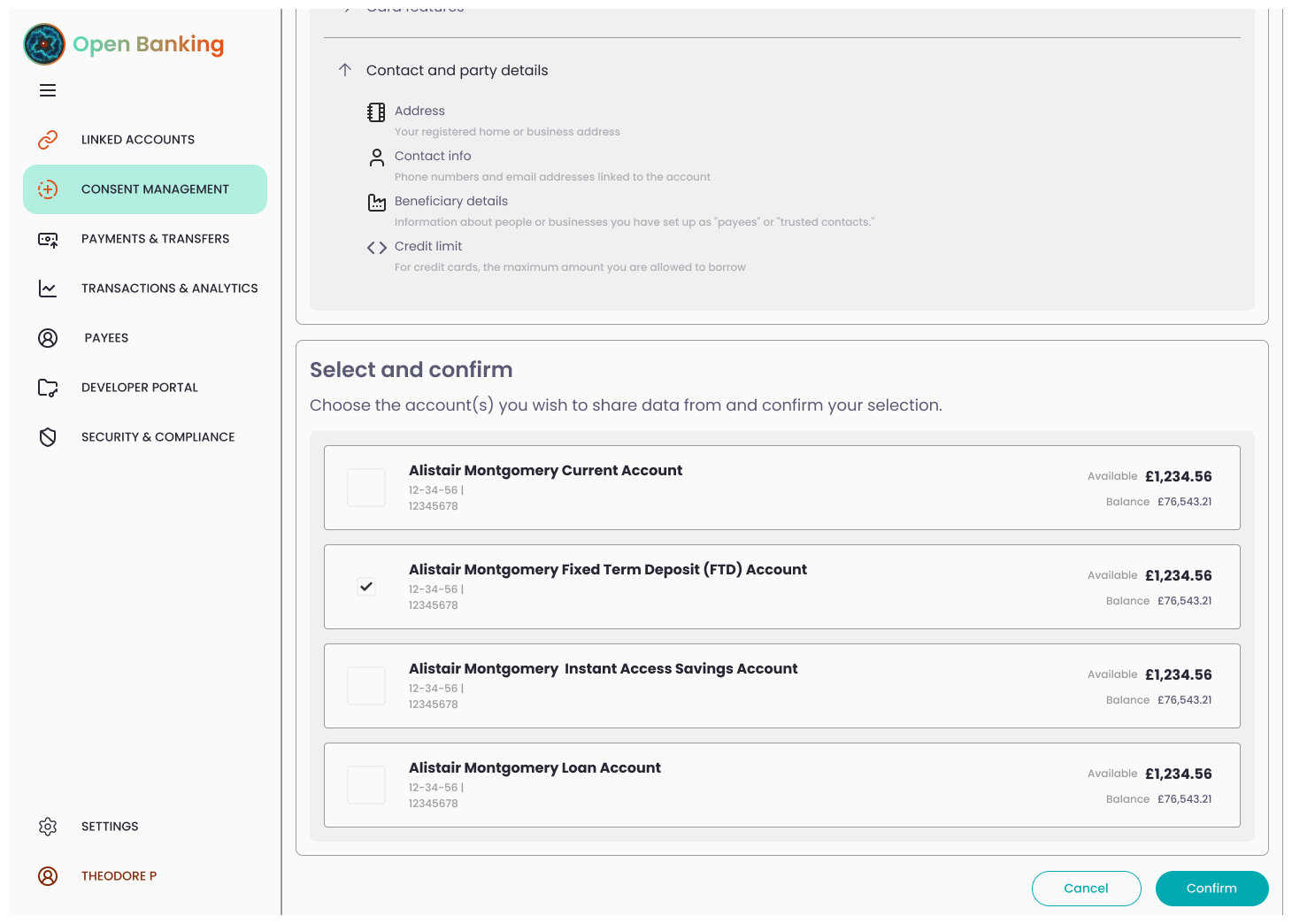 Managing an impressive amount of data without feeling cluttered: The use of technical badges alongside intuitive status markers helps users manage security without needing to be tech-savvy.
